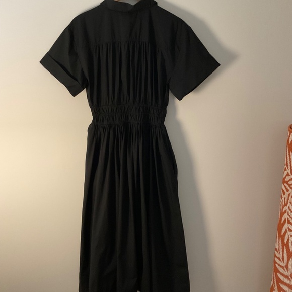 NWT J.Crew Black Elena shirtdress in cotton poplin SZ Various - Picture 7 of 13